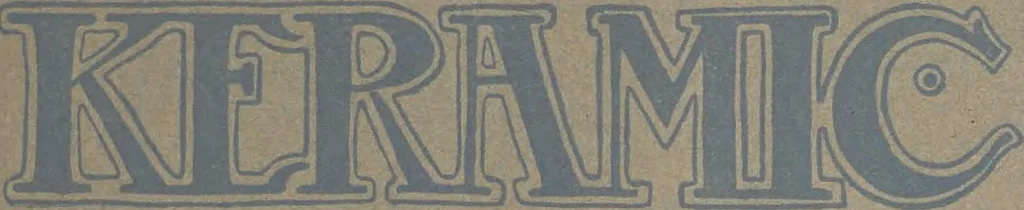 An illustration from Keramic studio, 1899, leaf 46