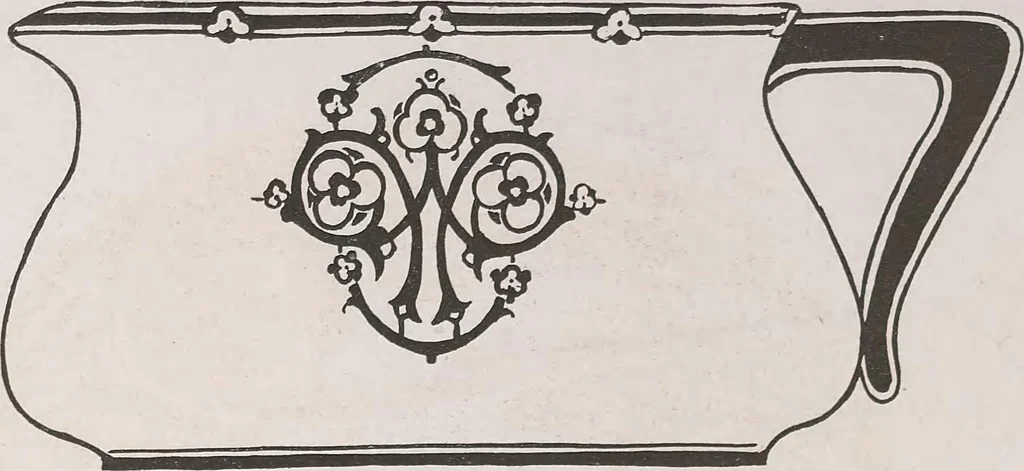 An illustration from Keramic studio, 1899, leaf 51