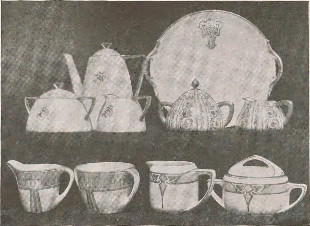 An illustration from Keramic studio, 1899, leaf 53