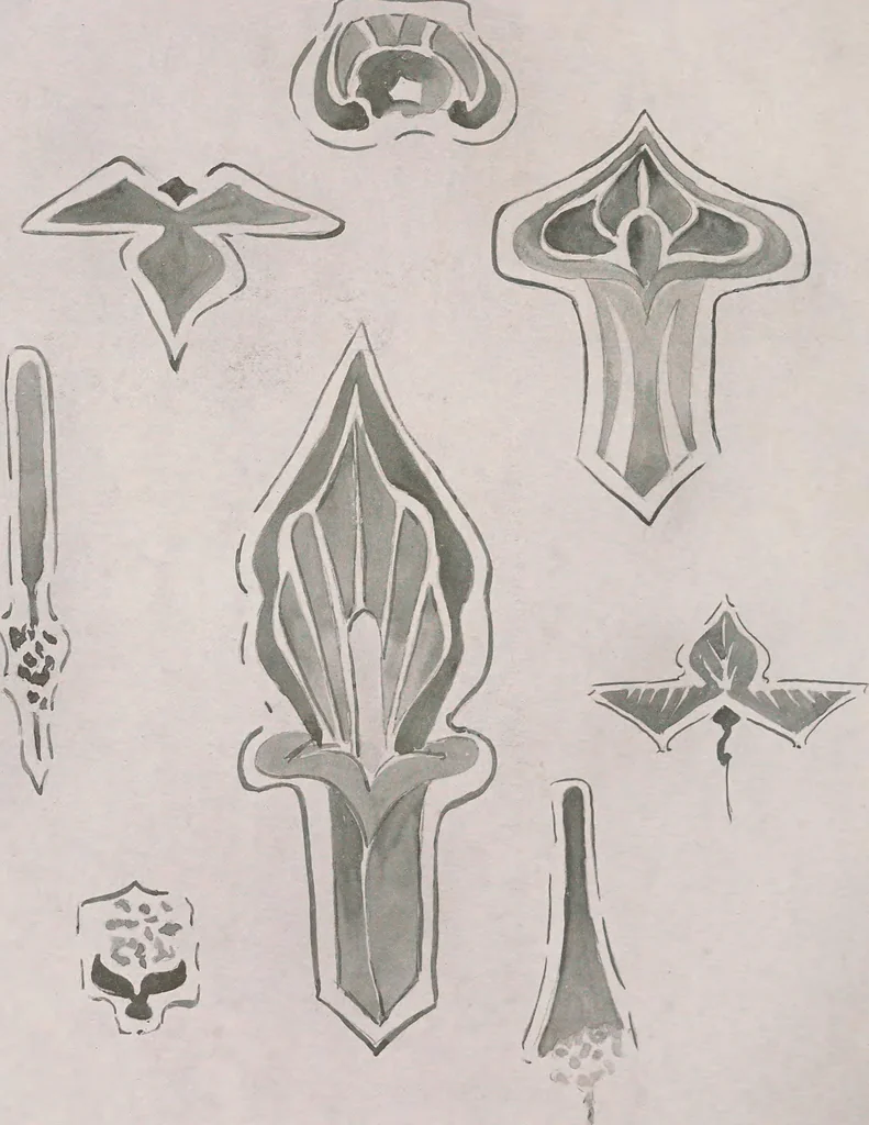 An illustration from Keramic studio, 1899, leaf 59
