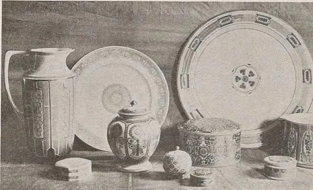 An illustration from Keramic studio, 1899, leaf 71