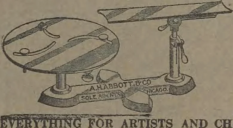 An illustration from Keramic studio, 1899, leaf 72