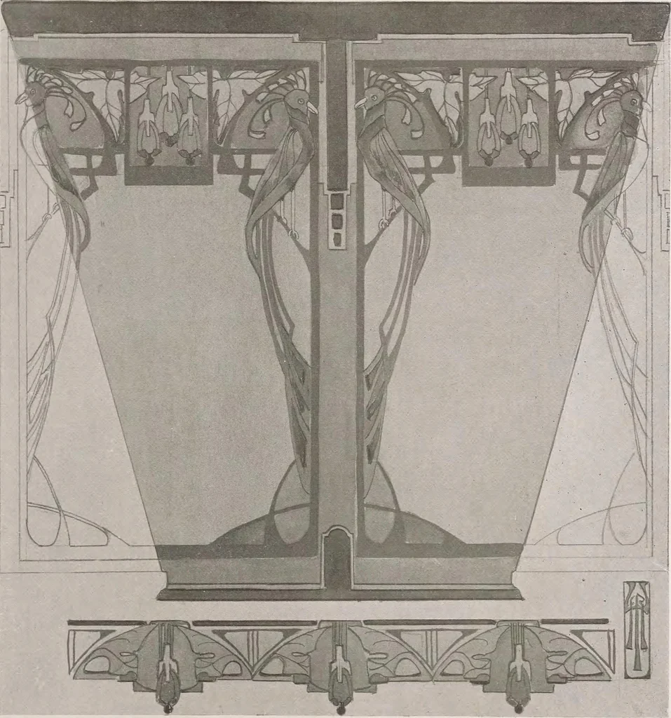 An illustration from Keramic studio, 1899, leaf 84