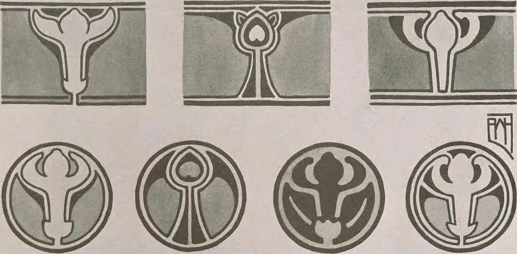 An illustration from Keramic studio, 1899, leaf 88