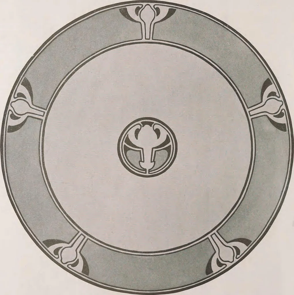An illustration from Keramic studio, 1899, leaf 89