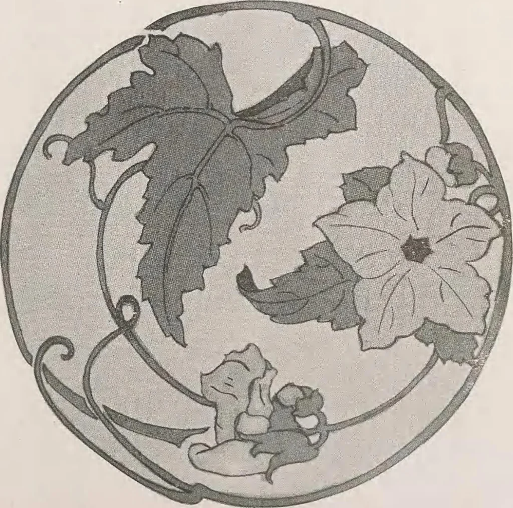 An illustration from Keramic studio, 1899, leaf 92