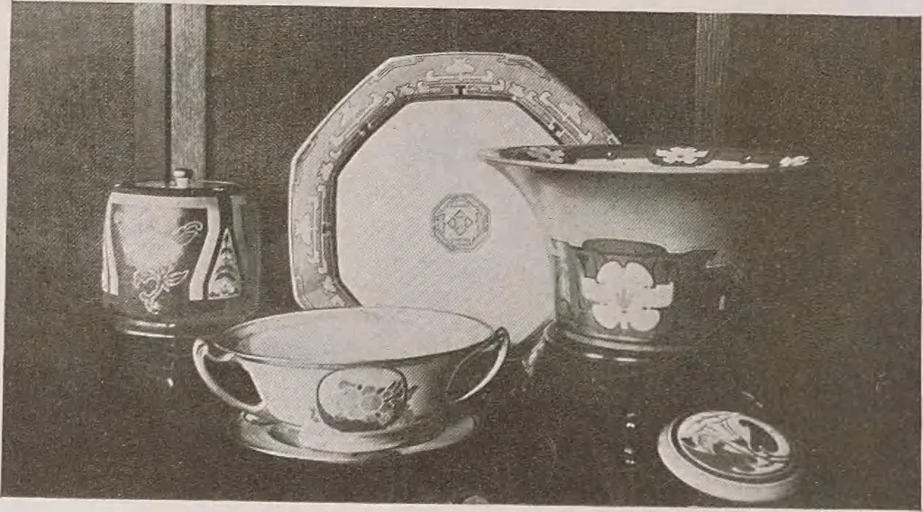 An illustration from Keramic studio, 1899, leaf 101