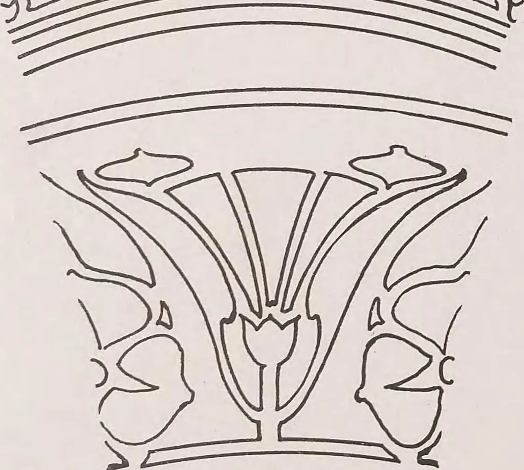An illustration from Keramic studio, 1899, leaf 103