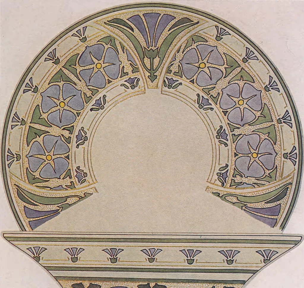 An illustration from Keramic studio, 1899, leaf 104