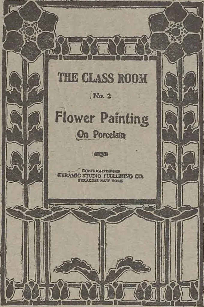 An illustration from Keramic studio, 1899, leaf 120