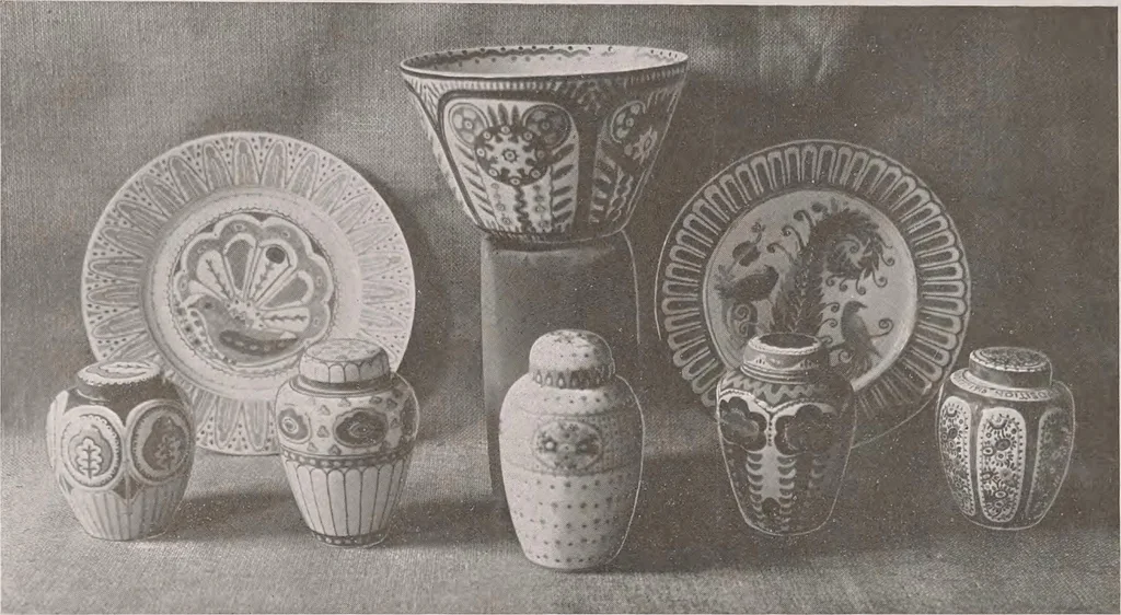 An illustration from Keramic studio, 1899, leaf 125