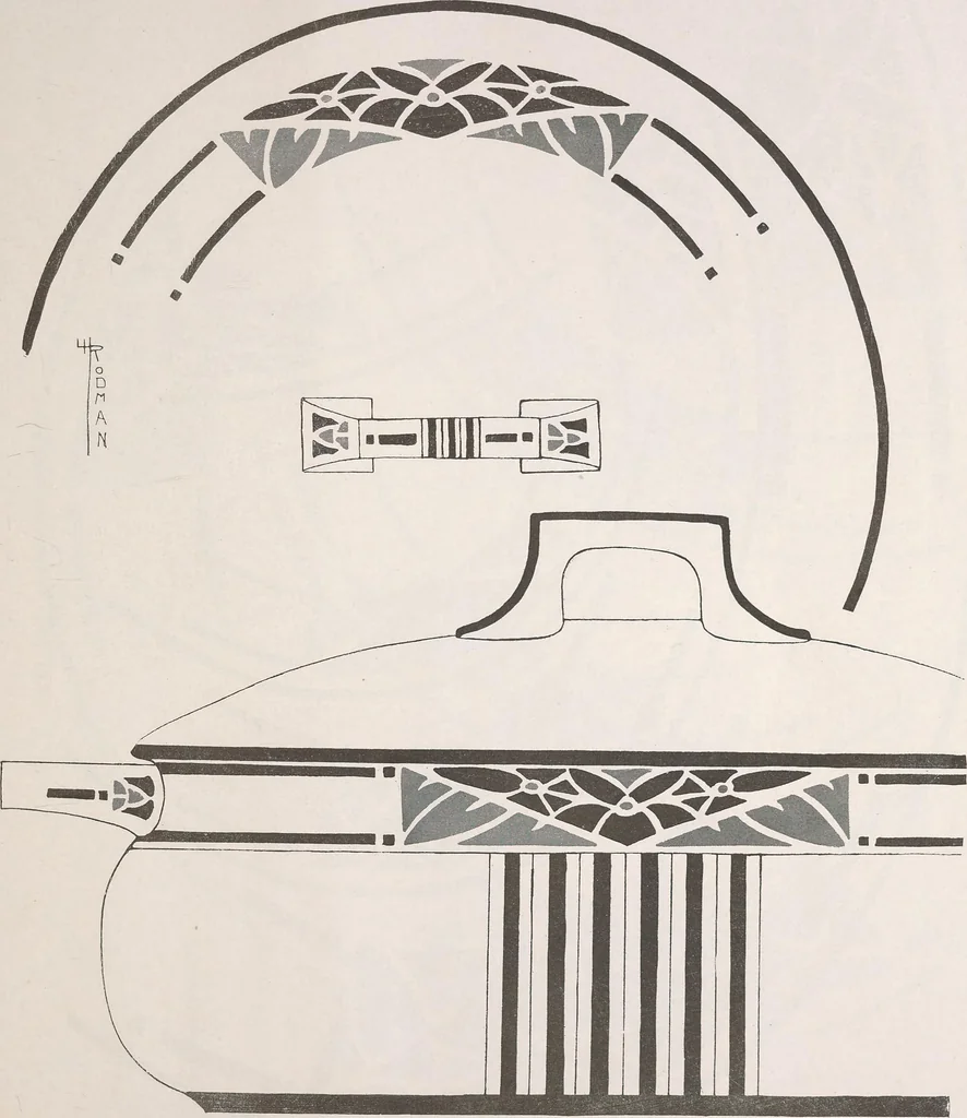 An illustration from Keramic studio, 1899, leaf 136
