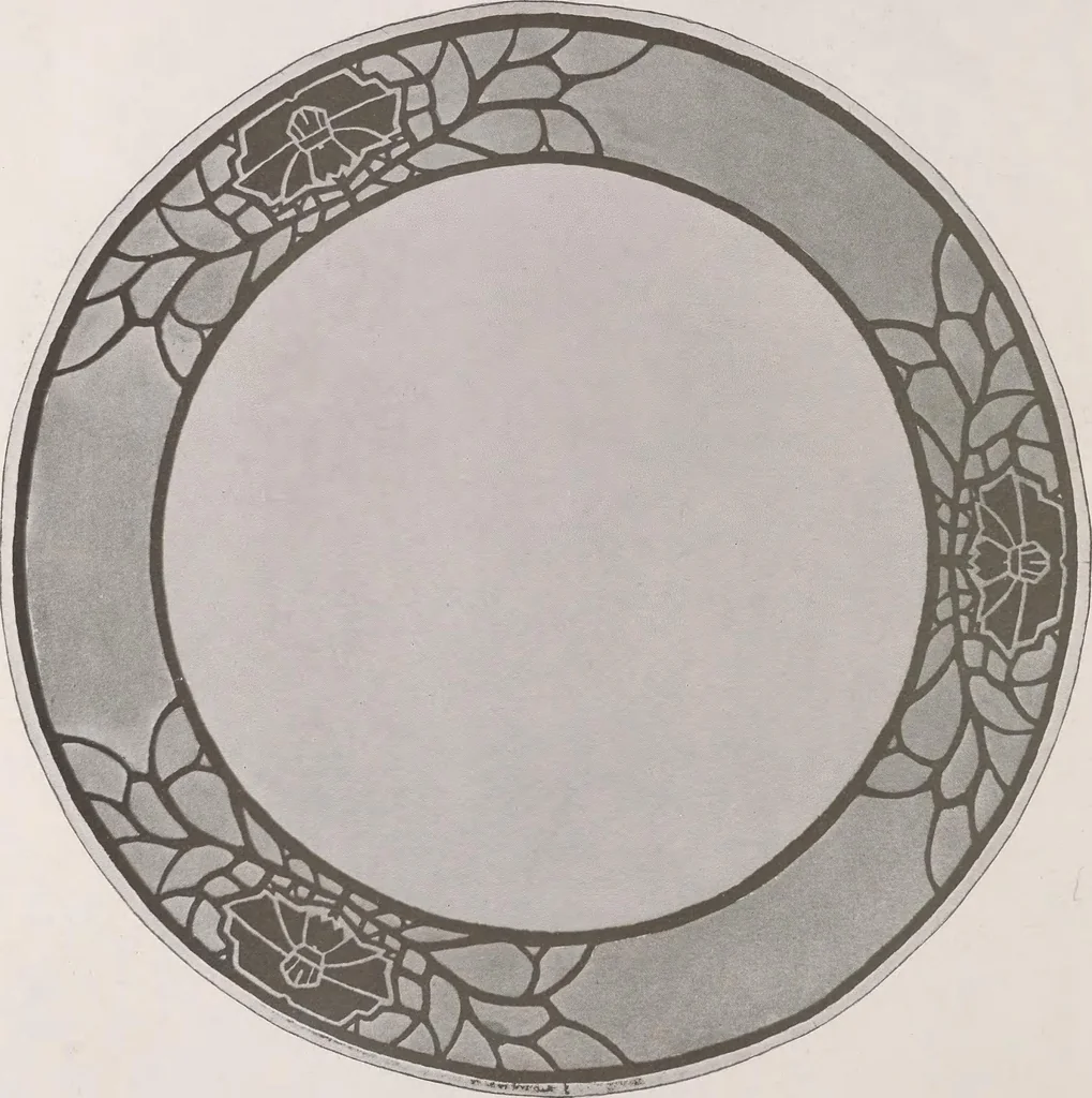 An illustration from Keramic studio, 1899, leaf 153