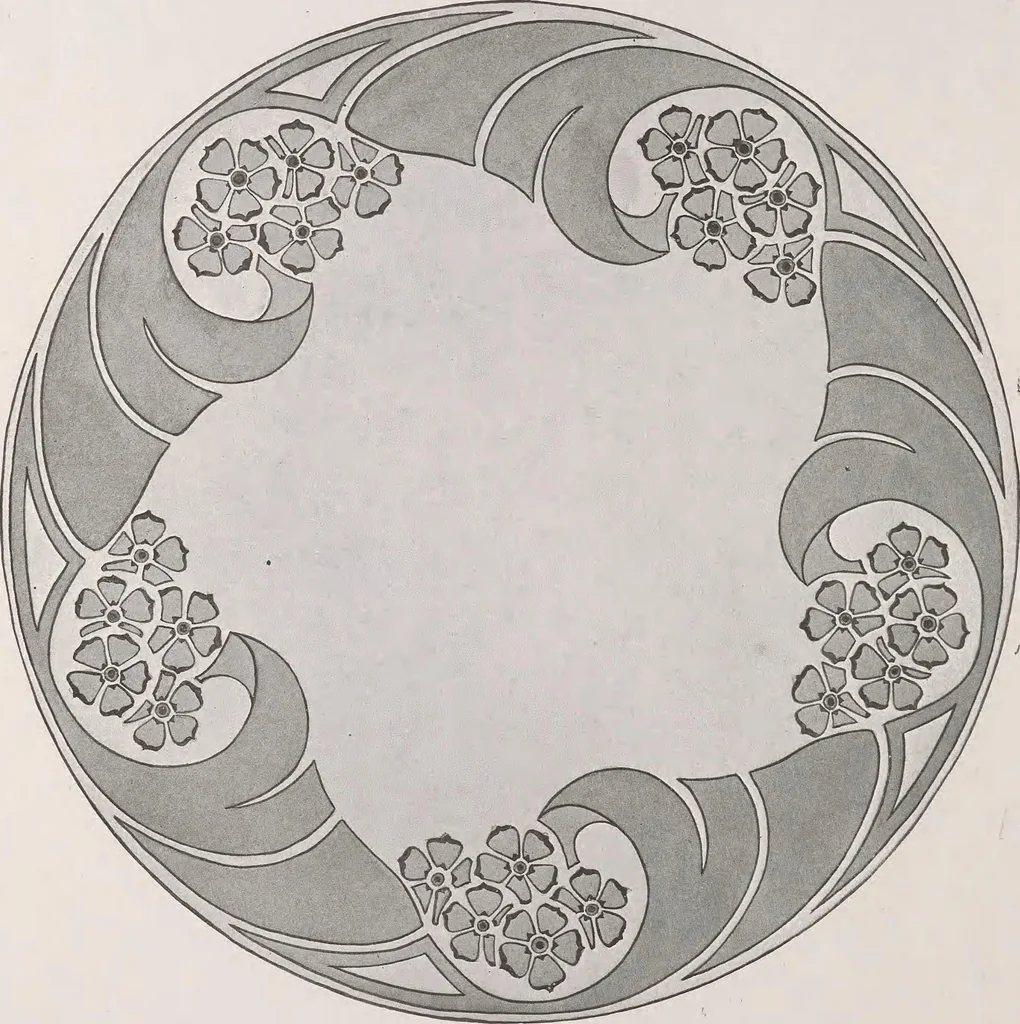 An illustration from Keramic studio, 1899, leaf 155