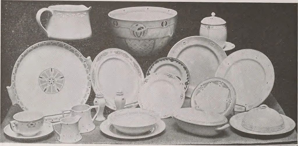An illustration from Keramic studio, 1899, leaf 167