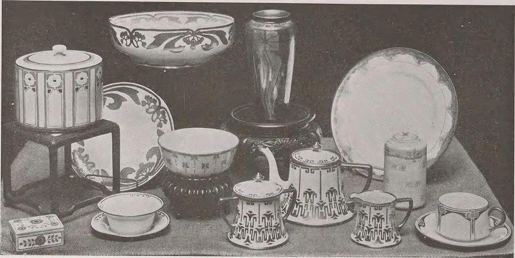 An illustration from Keramic studio, 1899, leaf 169