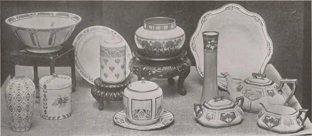 An illustration from Keramic studio, 1899, leaf 172