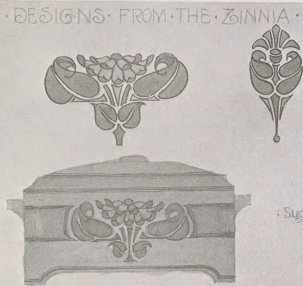 An illustration from Keramic studio, 1899, leaf 174