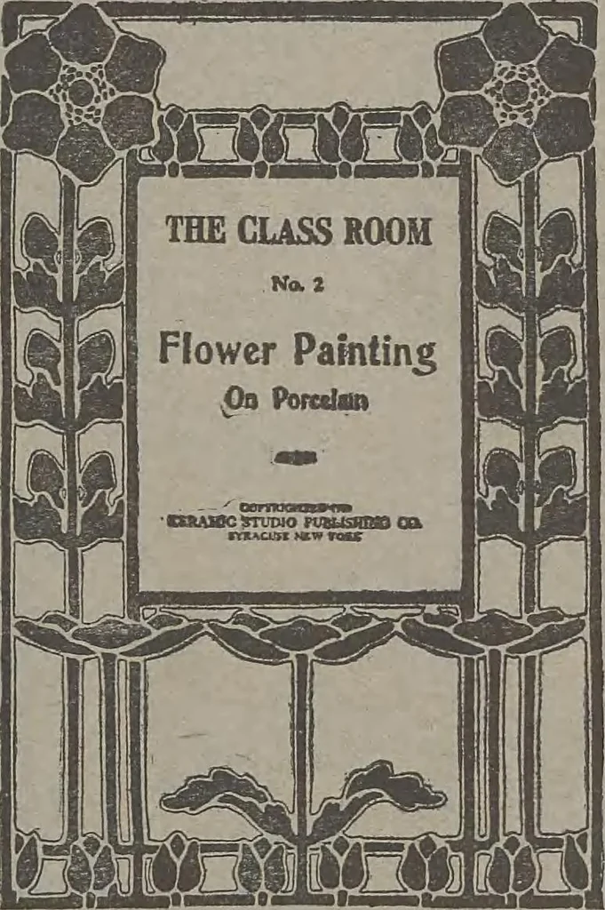 An illustration from Keramic studio, 1899, leaf 178