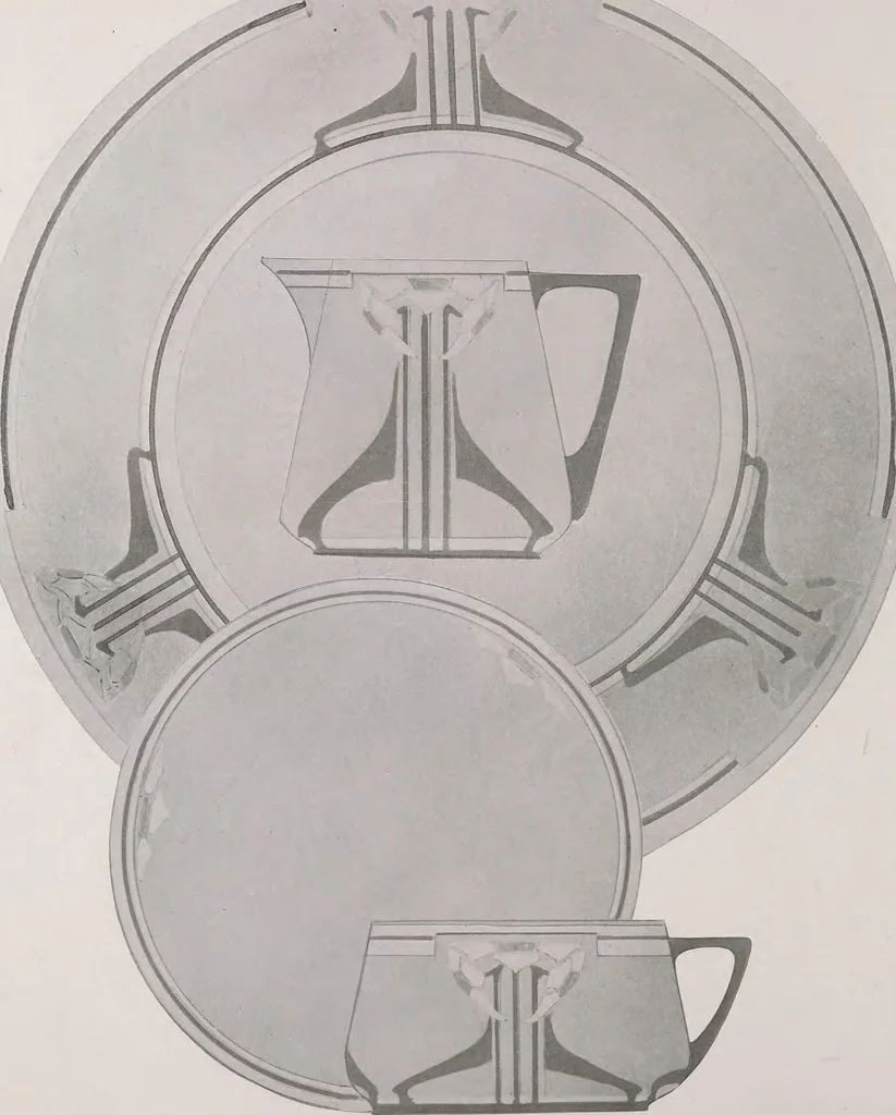 An illustration from Keramic studio, 1899, leaf 183
