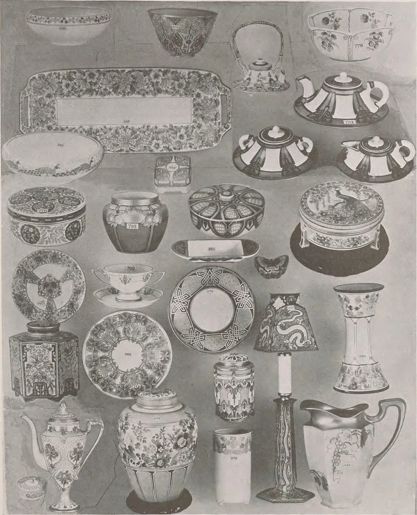 An illustration from Keramic studio, 1899, leaf 186
