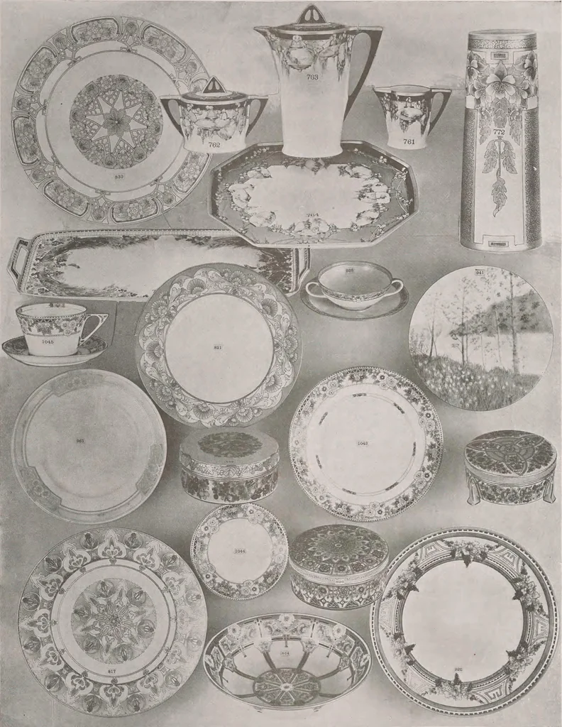 An illustration from Keramic studio, 1899, leaf 188
