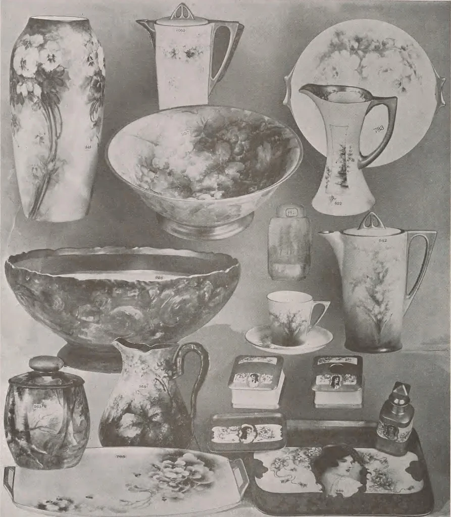 An illustration from Keramic studio, 1899, leaf 191