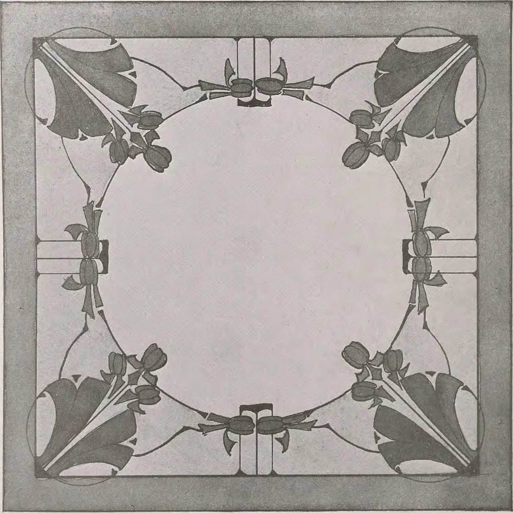 An illustration from Keramic studio, 1899, leaf 195