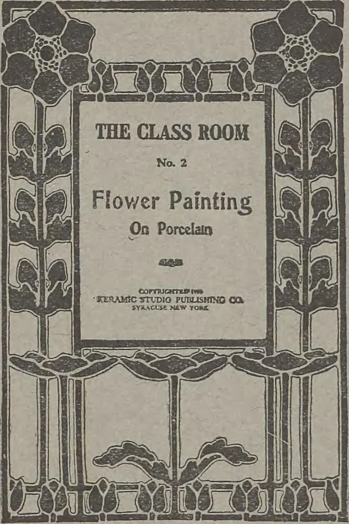 An illustration from Keramic studio, 1899, leaf 198