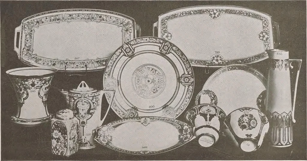 An illustration from Keramic studio, 1899, leaf 20
