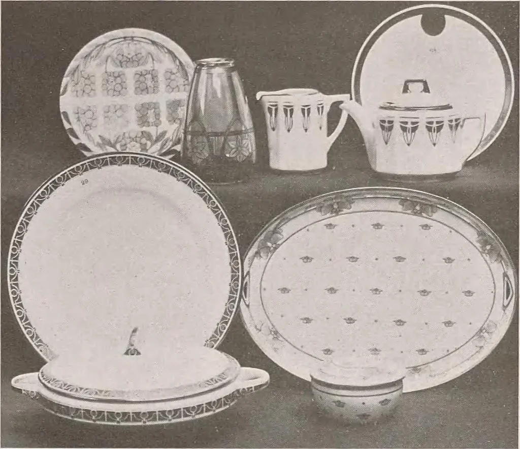 An illustration from Keramic studio, 1899, leaf 204