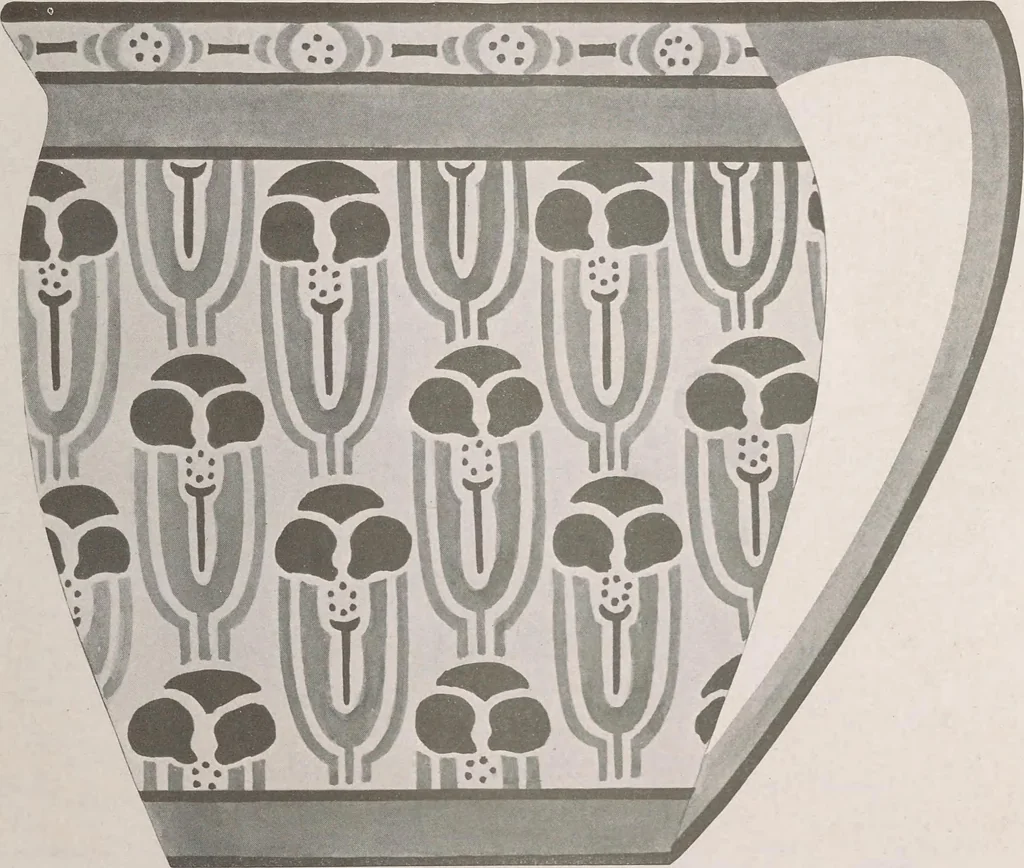 An illustration from Keramic studio, 1899, leaf 206