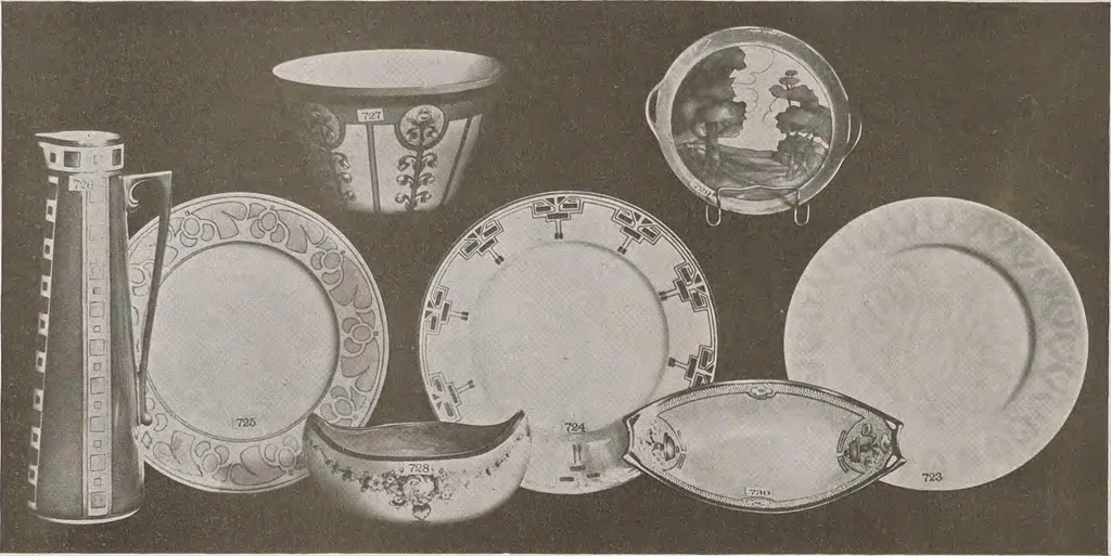 An illustration from Keramic studio, 1899, leaf 21