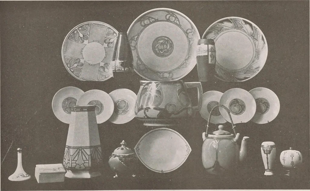 An illustration from Keramic studio, 1899, leaf 210