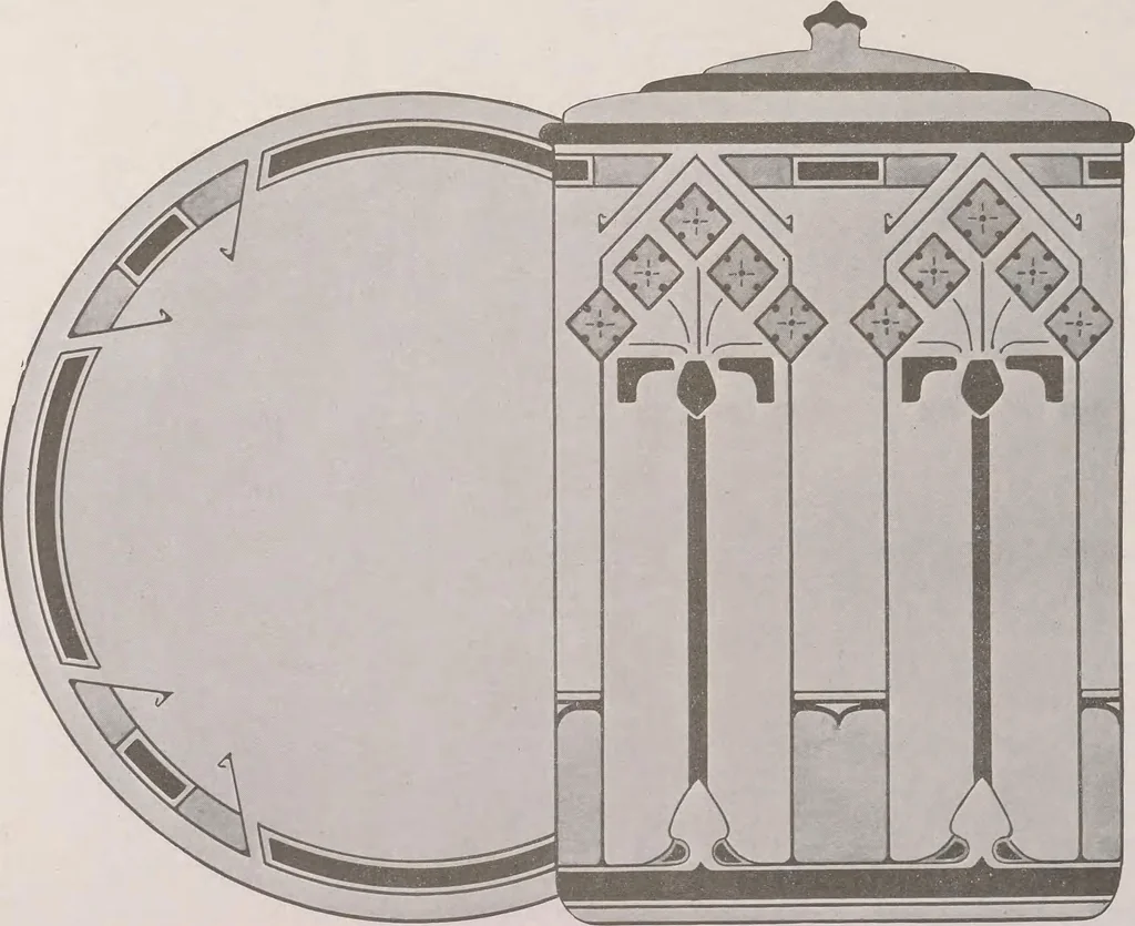 An illustration from Keramic studio, 1899, leaf 215