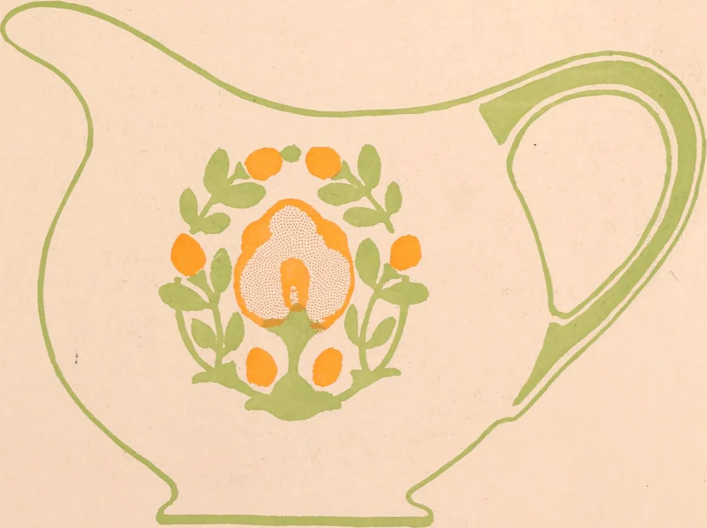 An illustration from Keramic studio, 1899, leaf 218