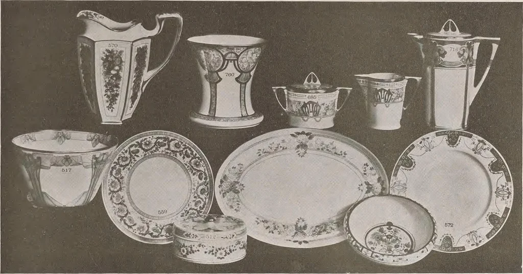 An illustration from Keramic studio, 1899, leaf 22
