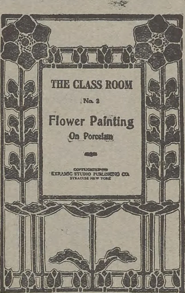 An illustration from Keramic studio, 1899, leaf 222
