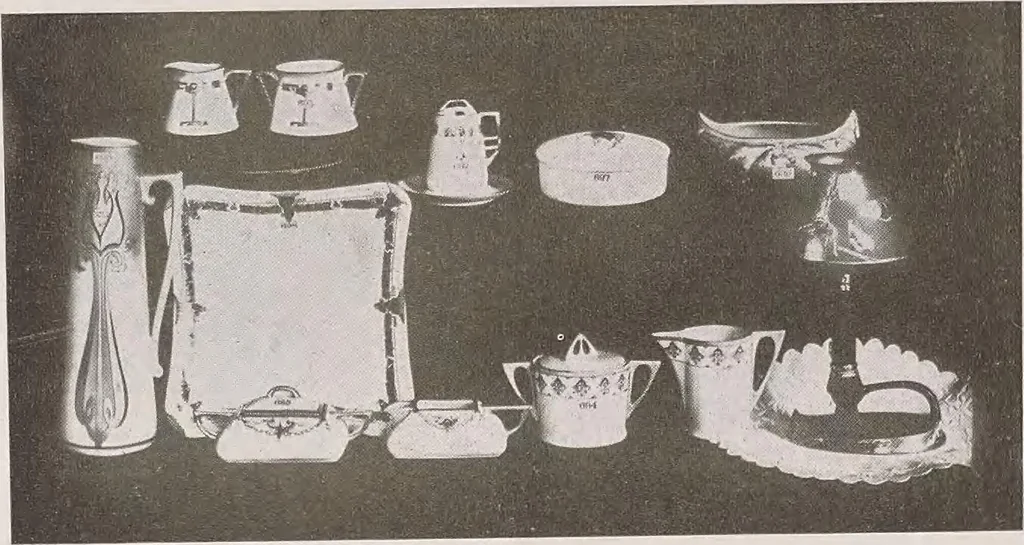 An illustration from Keramic studio, 1899, leaf 23