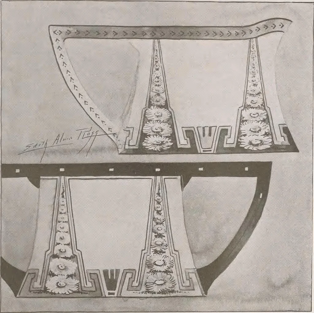 An illustration from Keramic studio, 1899, leaf 24