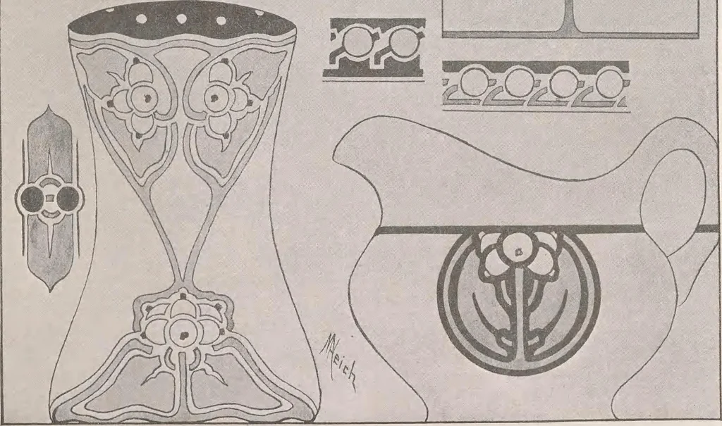 An illustration from Keramic studio, 1899, leaf 260