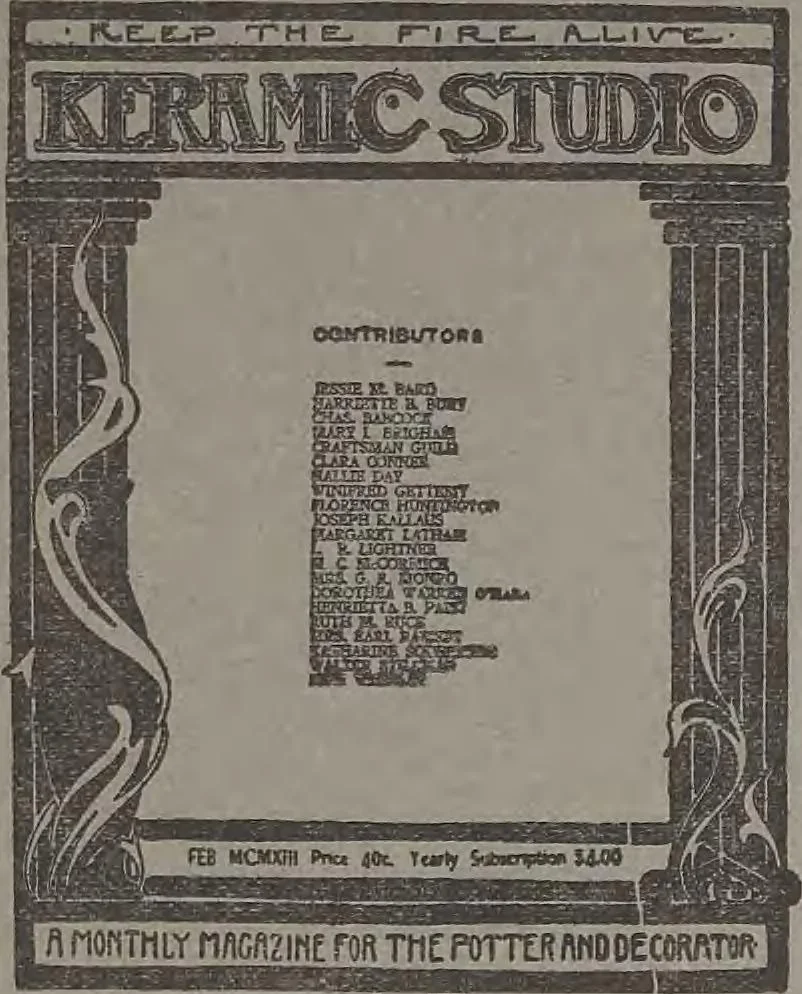 An illustration from Keramic studio, 1899, leaf 266
