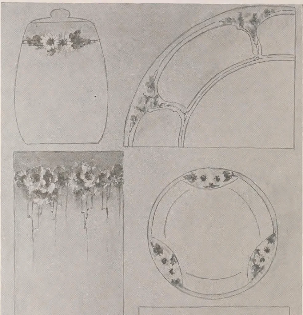 An illustration from Keramic studio, 1899, leaf 297