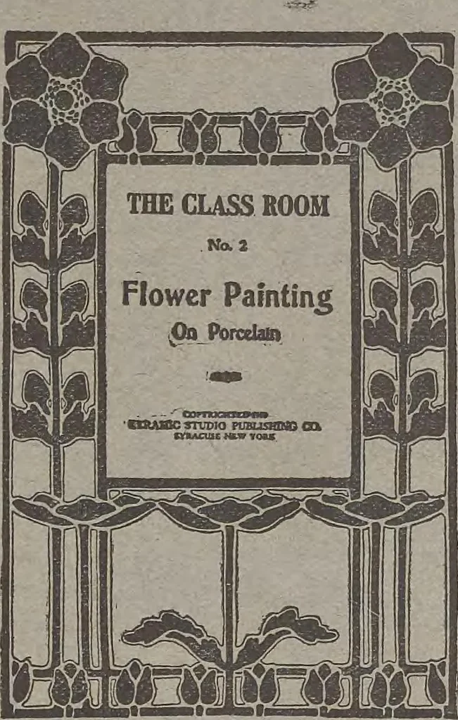 An illustration from Keramic studio, 1899, leaf 30