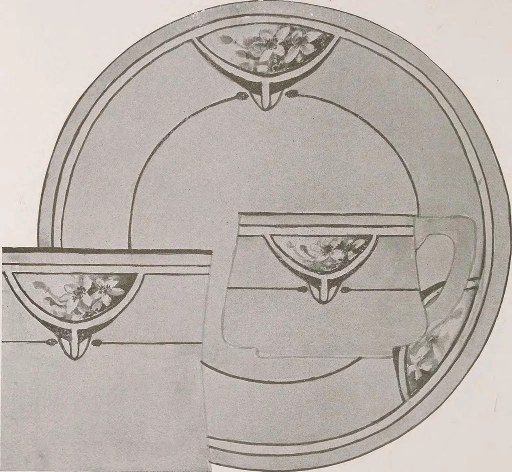 An illustration from Keramic studio, 1899, leaf 307
