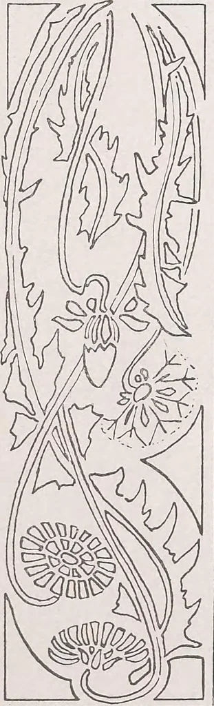 An illustration from Keramic studio, 1899, leaf 320