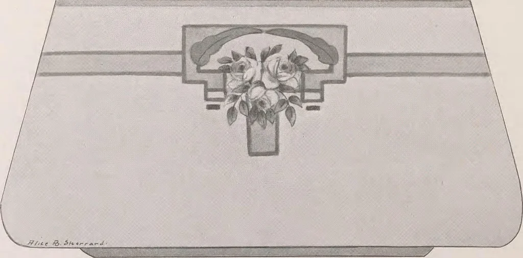 An illustration from Keramic studio, 1899, leaf 321