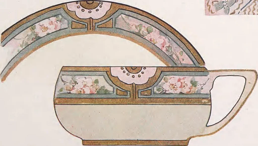 An illustration from Keramic studio, 1899, leaf 36