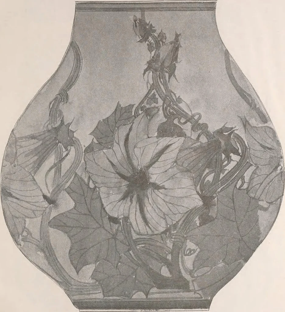 An illustration from Keramic studio, 1899, leaf 380