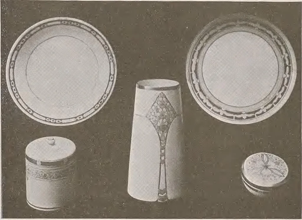 An illustration from Keramic studio, 1899, leaf 41